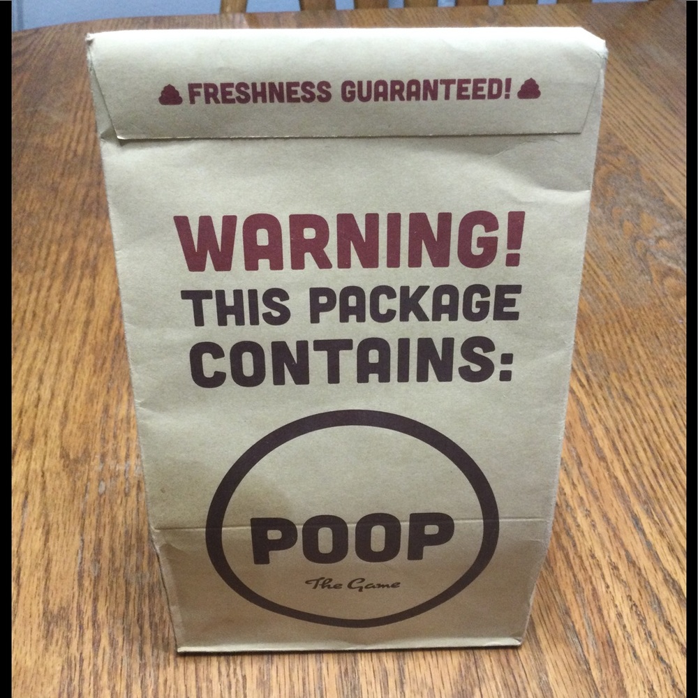 Poop The Game: Brown Bag Combo (NIB)